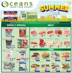 Un aperçu du dépliant Oceans weekly flyer - Brampton du magasin Oceans est valide à partir 19 juin 2026