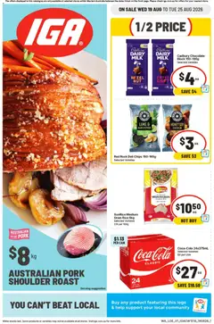 Preview of catalogue IGA catalogue WA from shop IGA valid 19/08/2026