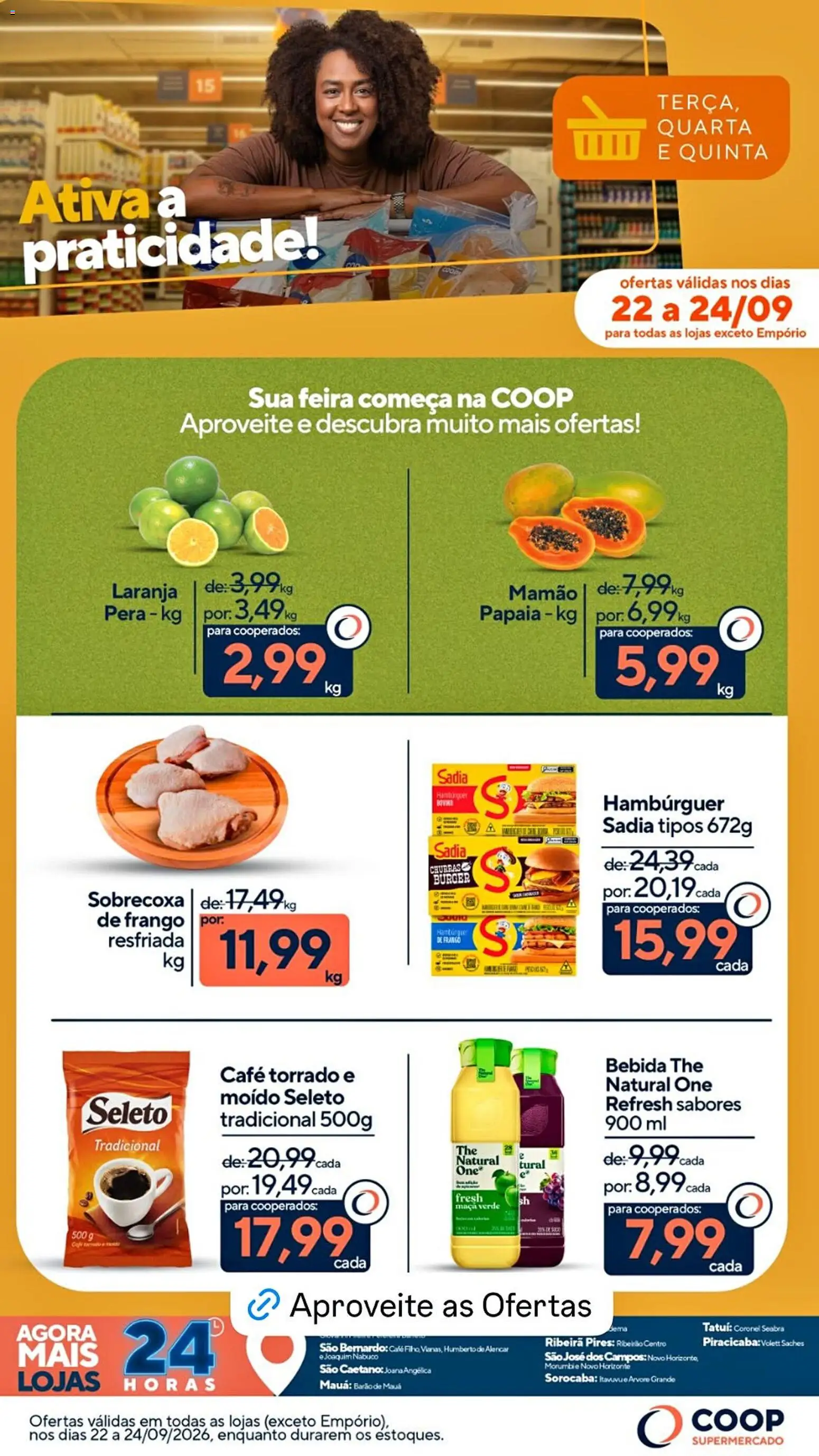 Pré-Visualização do folheto "Coop - Ofertas da semana" da loja Coop válido a partir de 22/09/2026