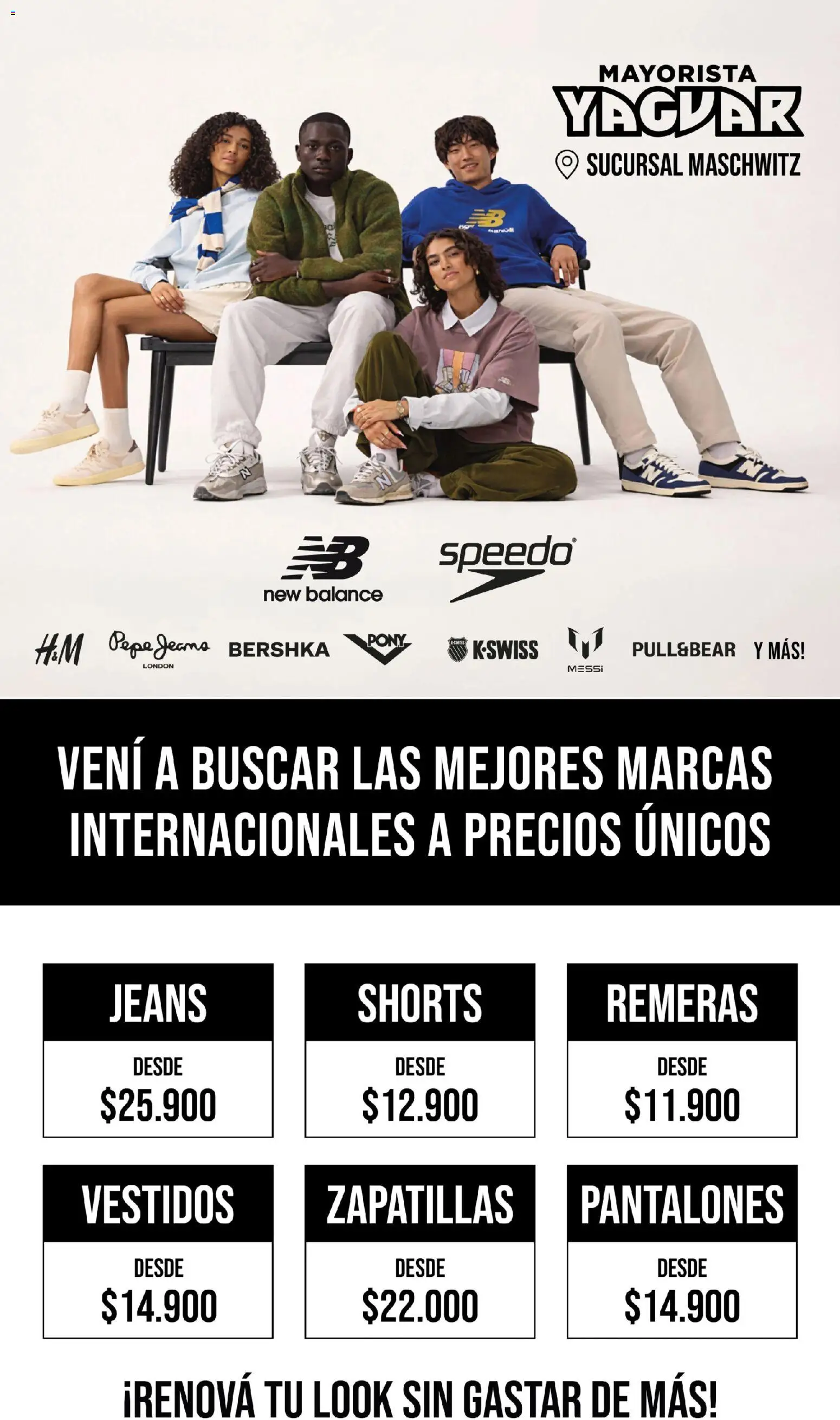 Vista previa del folleto de la tienda Yaguar válido desde el 18/05/2026 