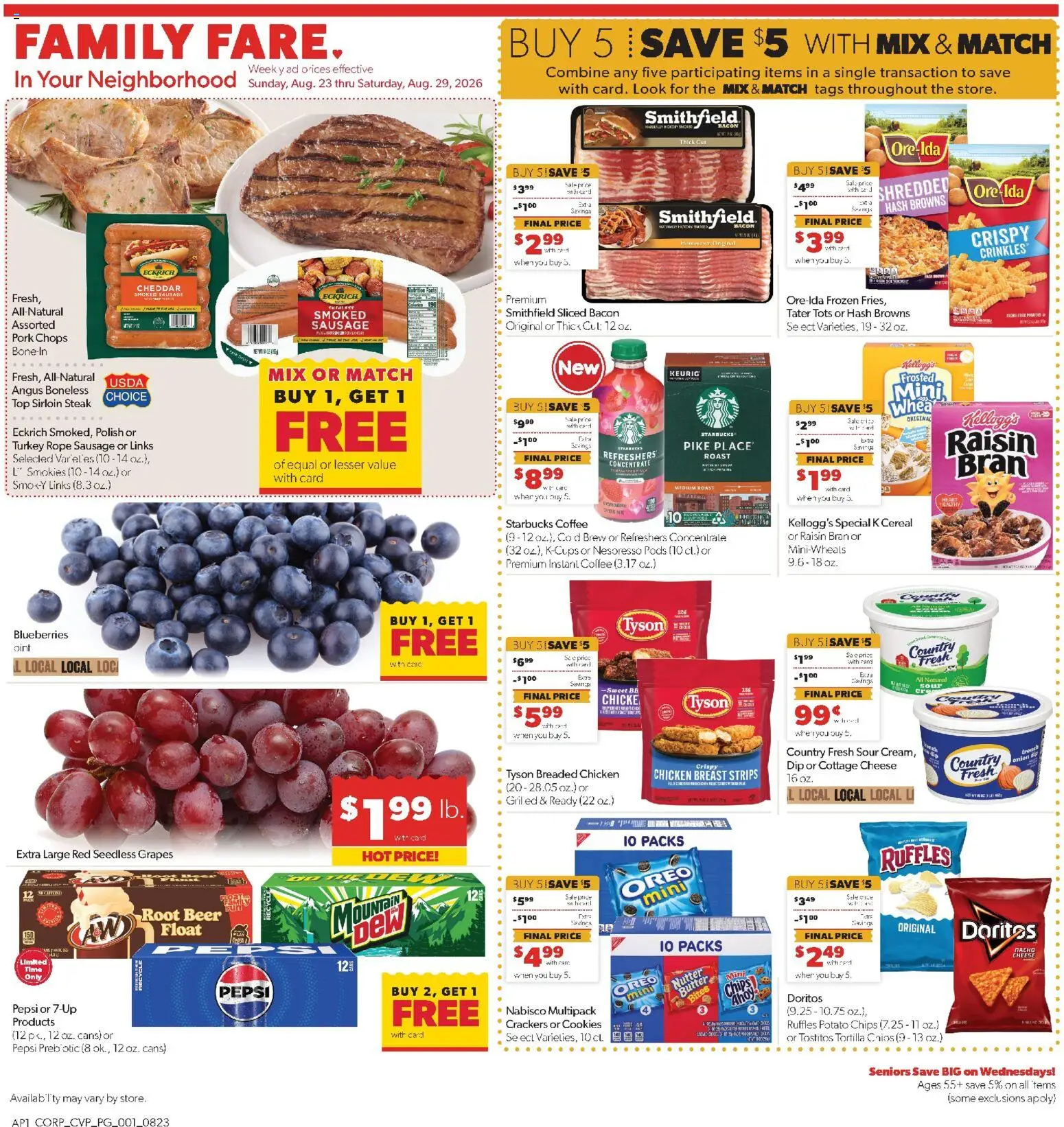 Ad Preview of Family Fare Family Fare Weekly Ad from 08/23/2026