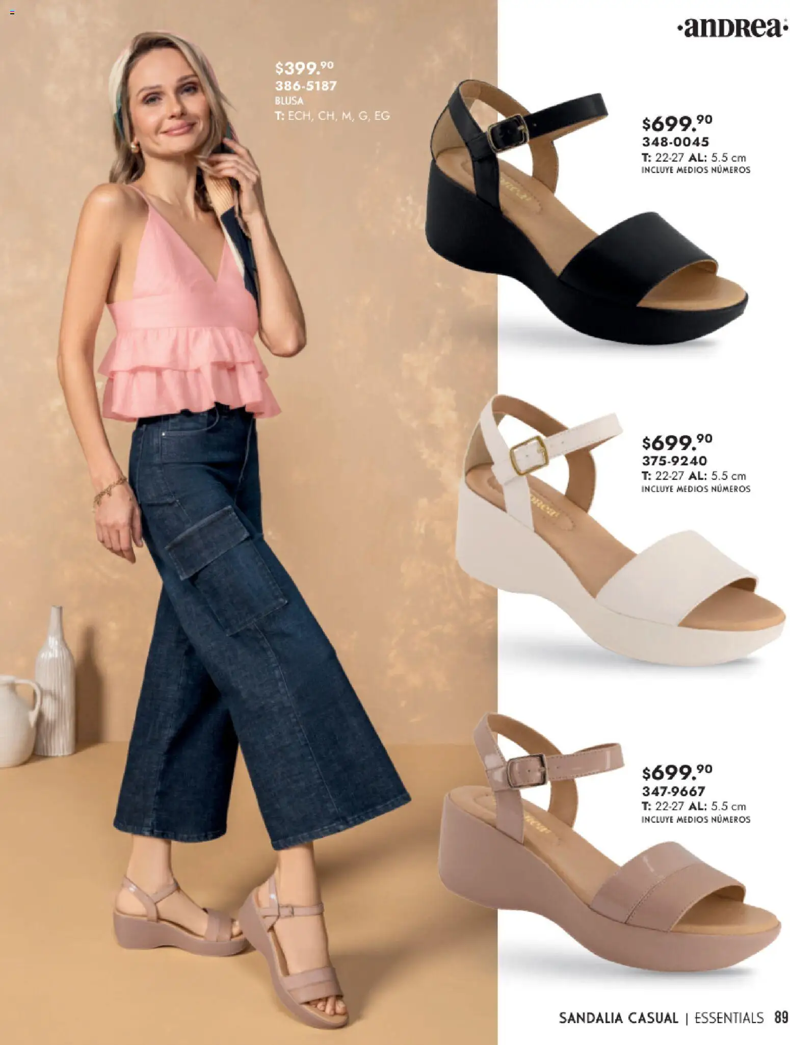 Vista previa las ofertas de la tienda Andrea - Catálogo Calzado Dama desde el 25/01/2026 