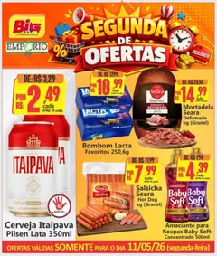 Pré-Visualização do folheto "Big Supermercados ofertas do Dia" da loja Big Supermercados válido a partir de 11/05/2026