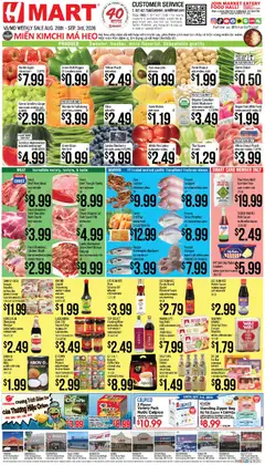 Ad Preview of Hmart Hmart Weekly Ad - VIETNAMESE - VA & MD from 08/28/2026