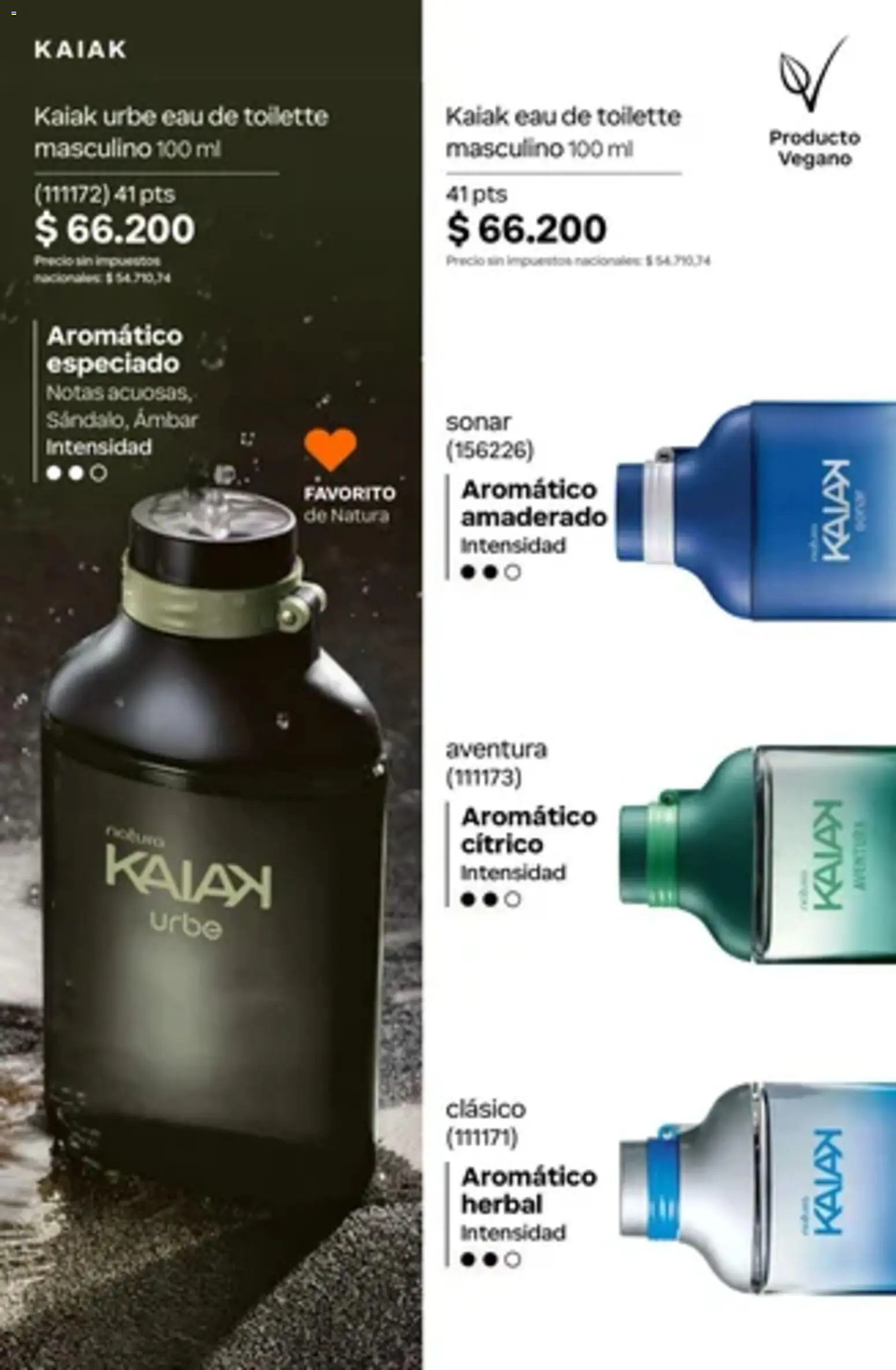 Vista previa del folleto de la tienda Natura válido desde el 01/10/2026 - Eau de toilette