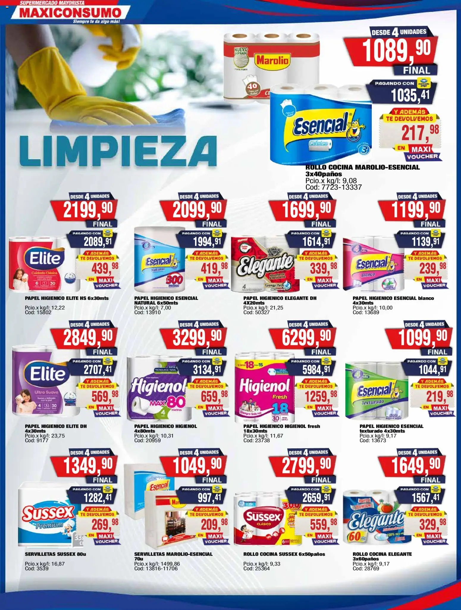 Vista previa del folleto de la tienda Maxiconsumo válido desde el 07/09/2026 