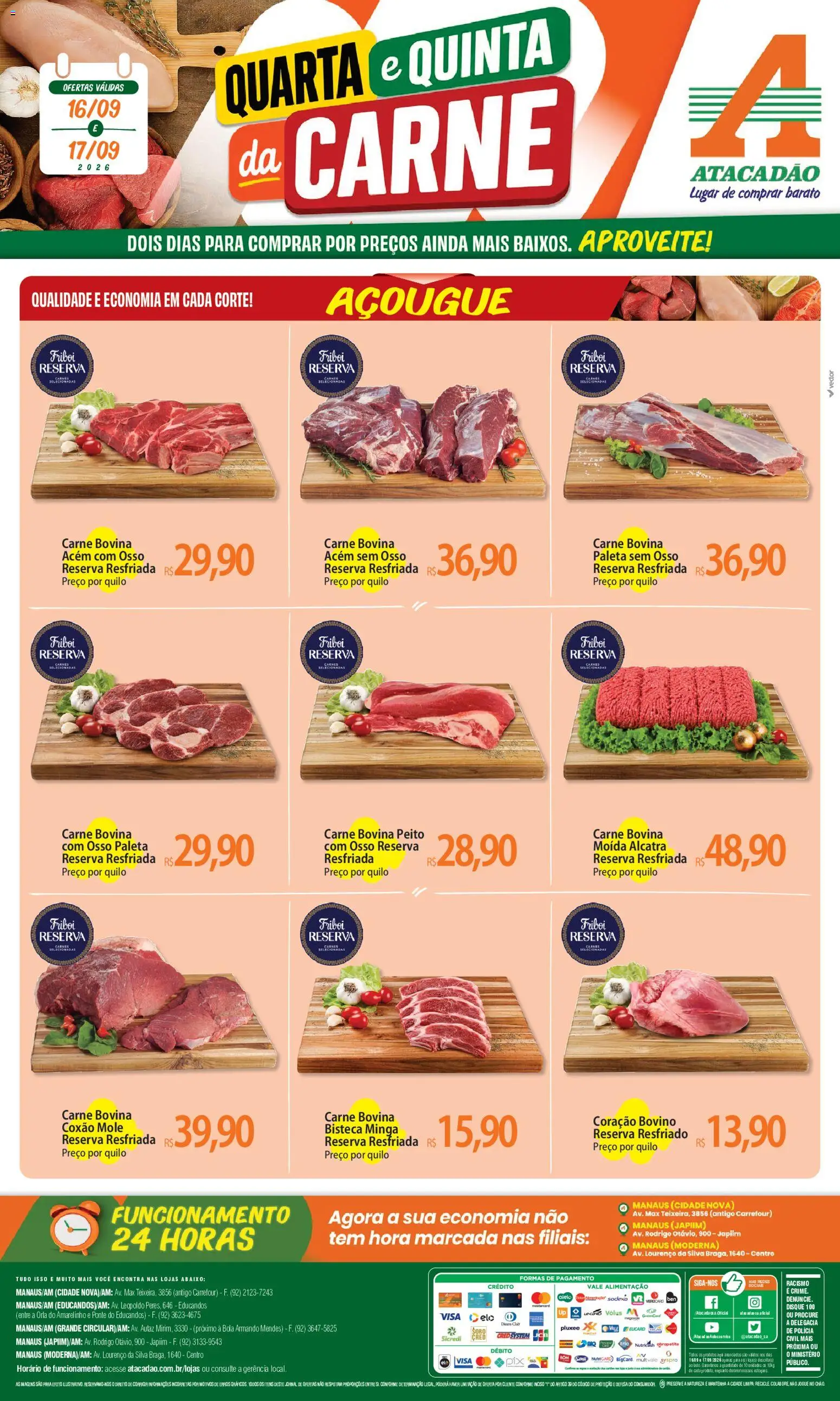Pré-Visualização do folheto "Atacadão ofertas - AM" da loja Atacadão válido a partir de 16/09/2026