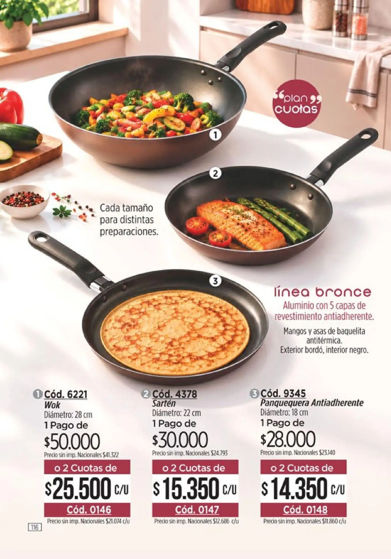 Vista previa del folleto de la tienda Amodil válido desde el 01/10/2026 - Sartén