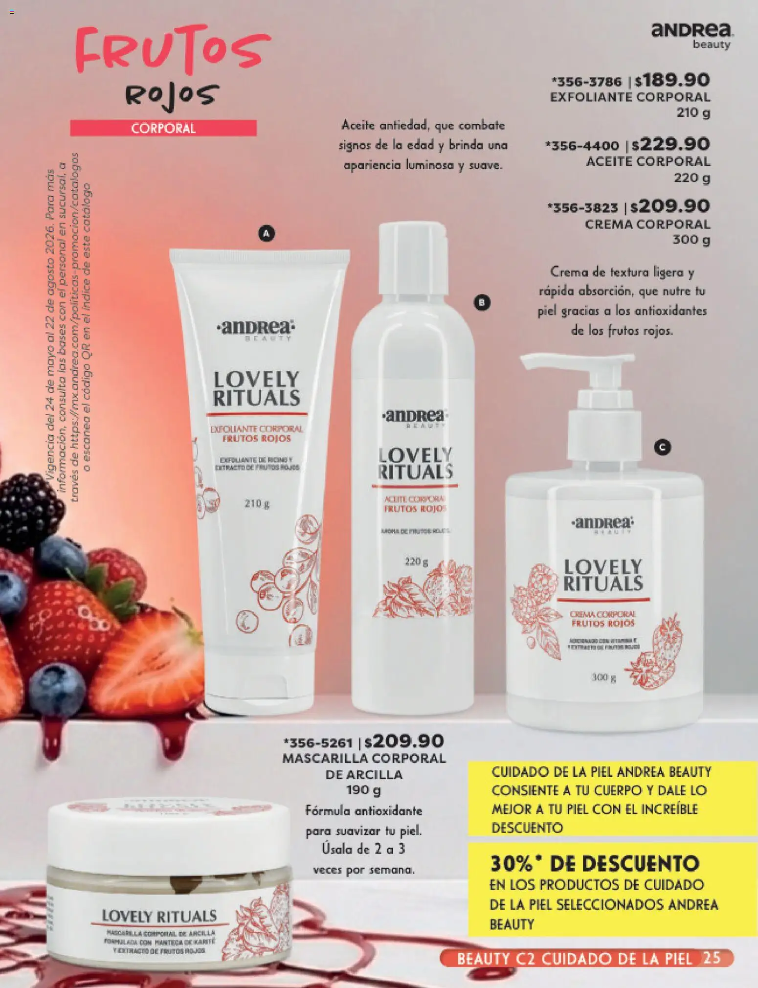 Vista previa las ofertas de la tienda Andrea - Andrea catálogo Beauty desde el 24/05/2026 