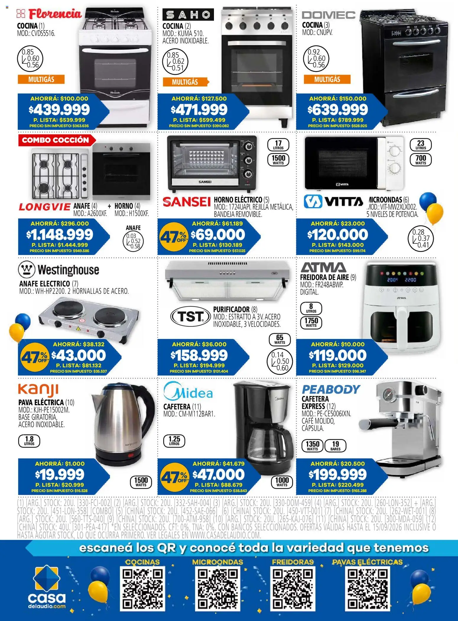 Vista previa del folleto de la tienda Casa del Audio válido desde el 21/09/2026 