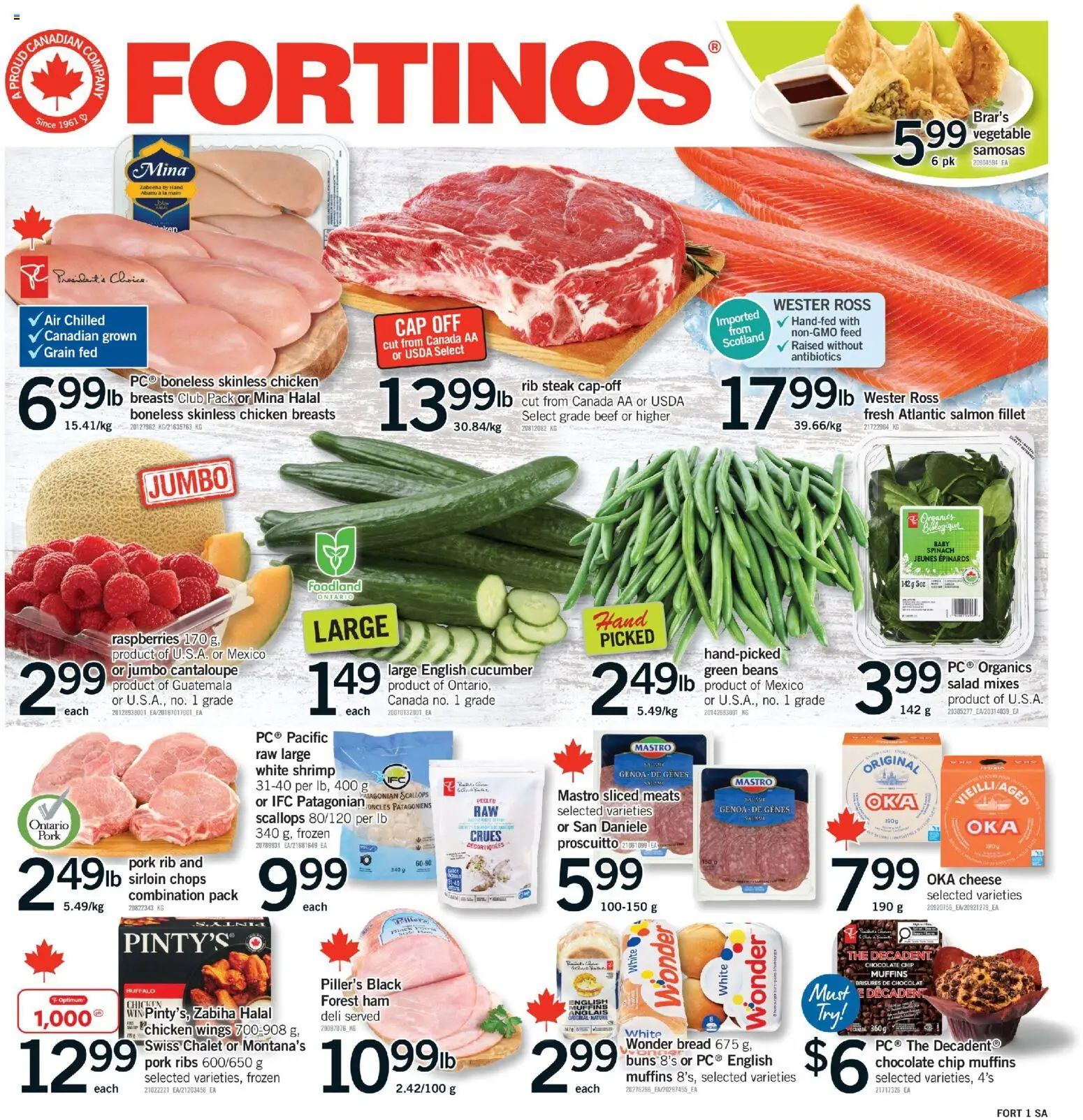 Preview of leaflet Fortinos weekly flyer - Brampton from shop Fortinos is valid from May 21, 2026