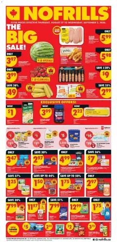 Preview of leaflet No Frills weekly flyer - NS from shop No Frills is valid from Aug 27, 2026