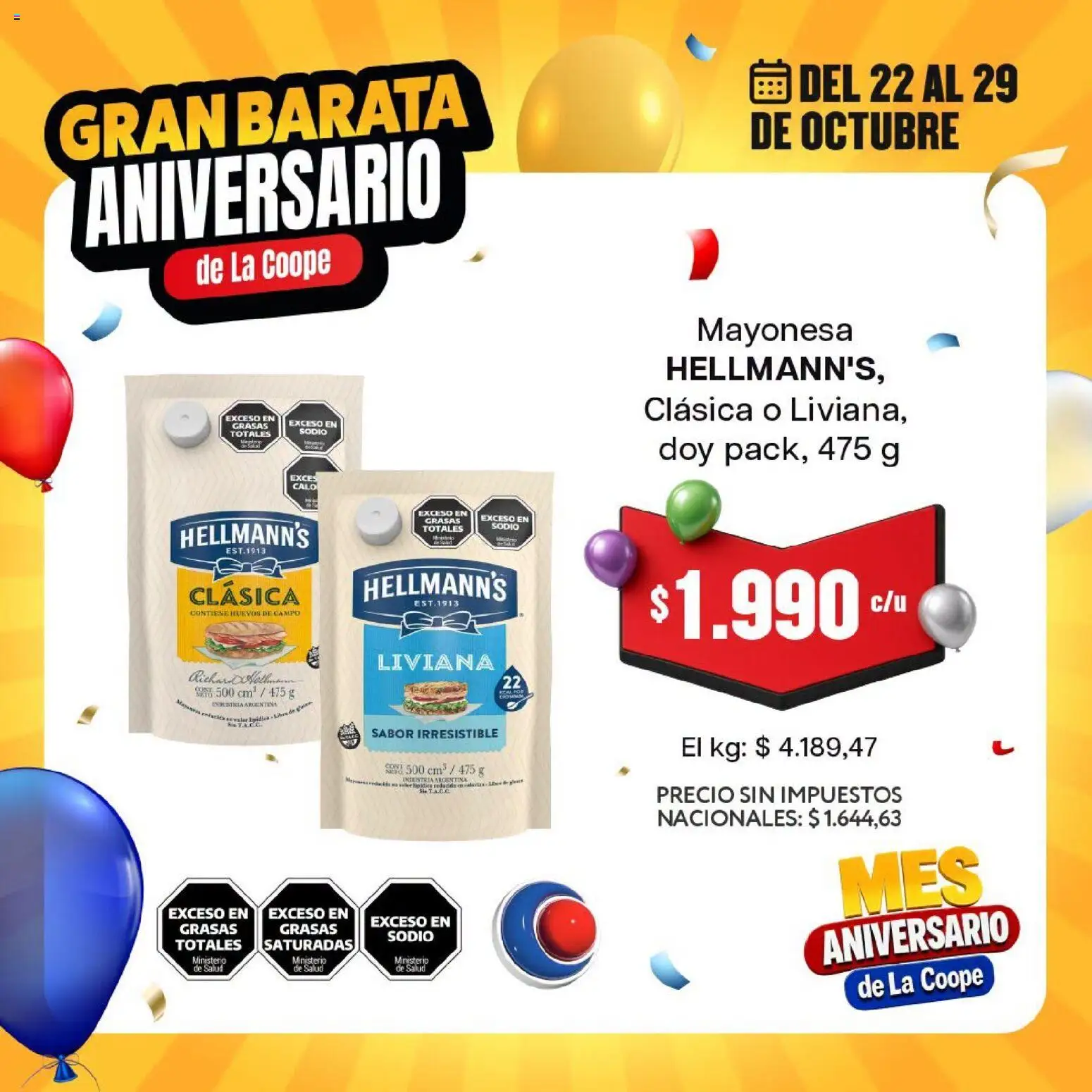 Vista previa del folleto de la tienda Cooperativa Obrera válido desde el 22/10/2026 