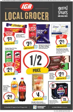Preview of catalogue IGA Local Grocer VIC from shop IGA valid 12/08/2026