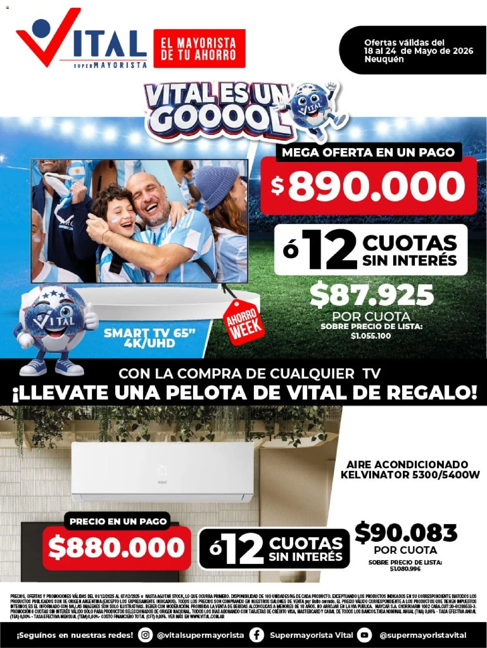 Vista previa del folleto de la tienda Vital válido desde el 18/05/2026 