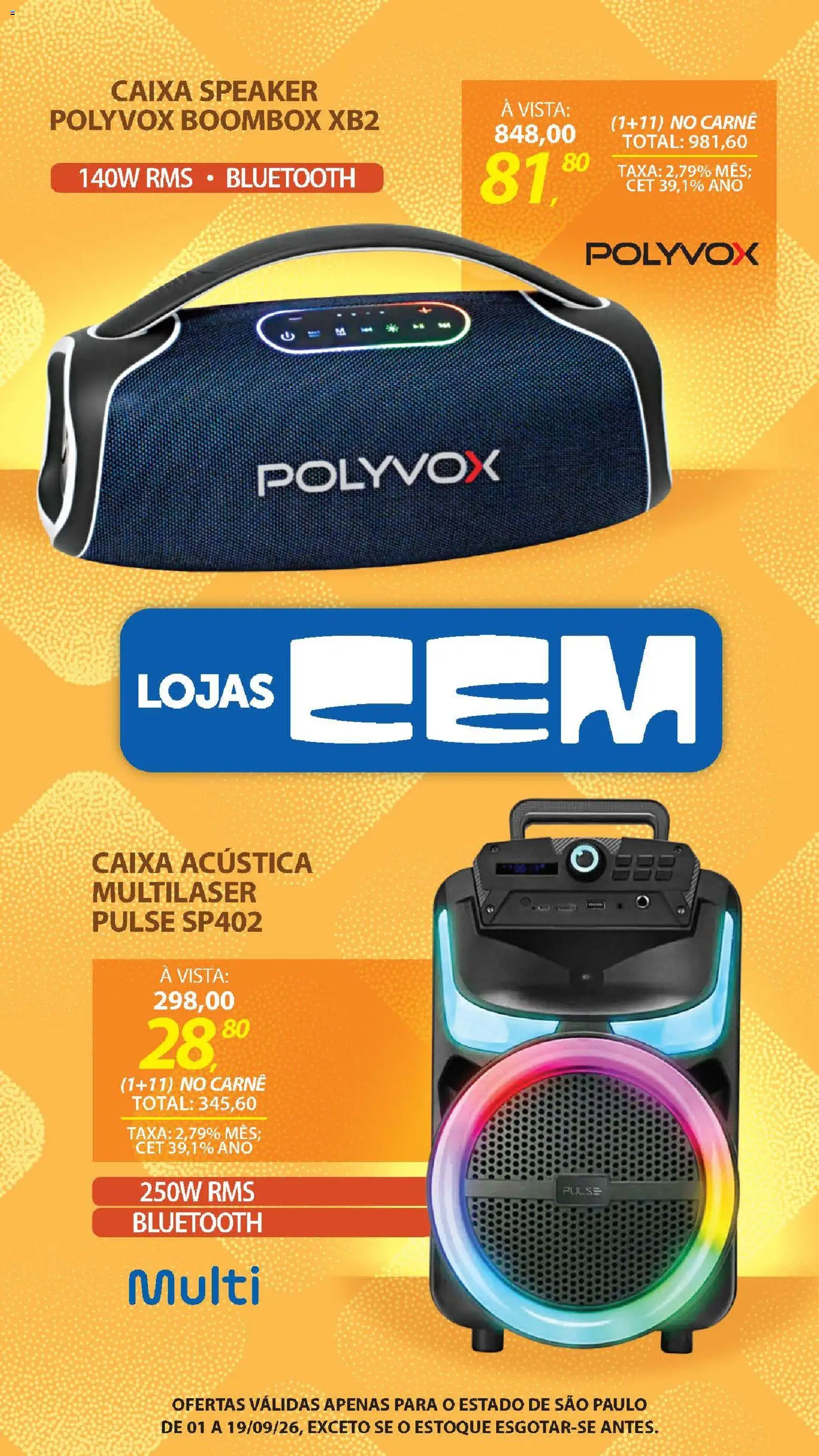 Ofertas Lojas Cem até 19/09/2026. - Página 89