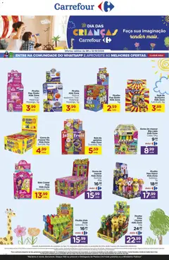 Pré-Visualização do folheto "Carrefour ofertas Crianças e Guloseimas" da loja Carrefour válido a partir de 08/10/2026