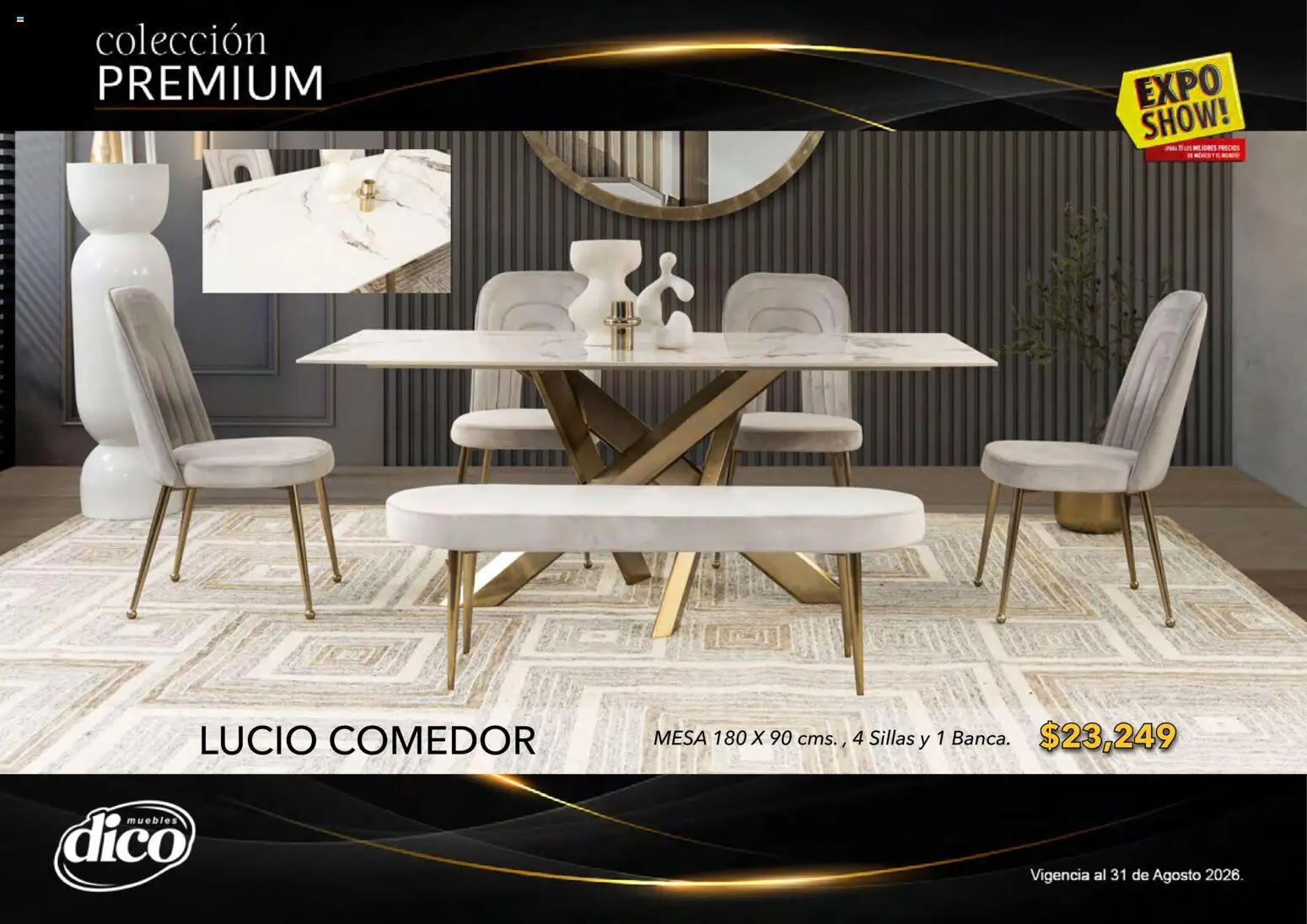Vista previa las ofertas de la tienda Muebles Dico - Muebles Dico catálogo Colección Premium desde el 01/08/2026 