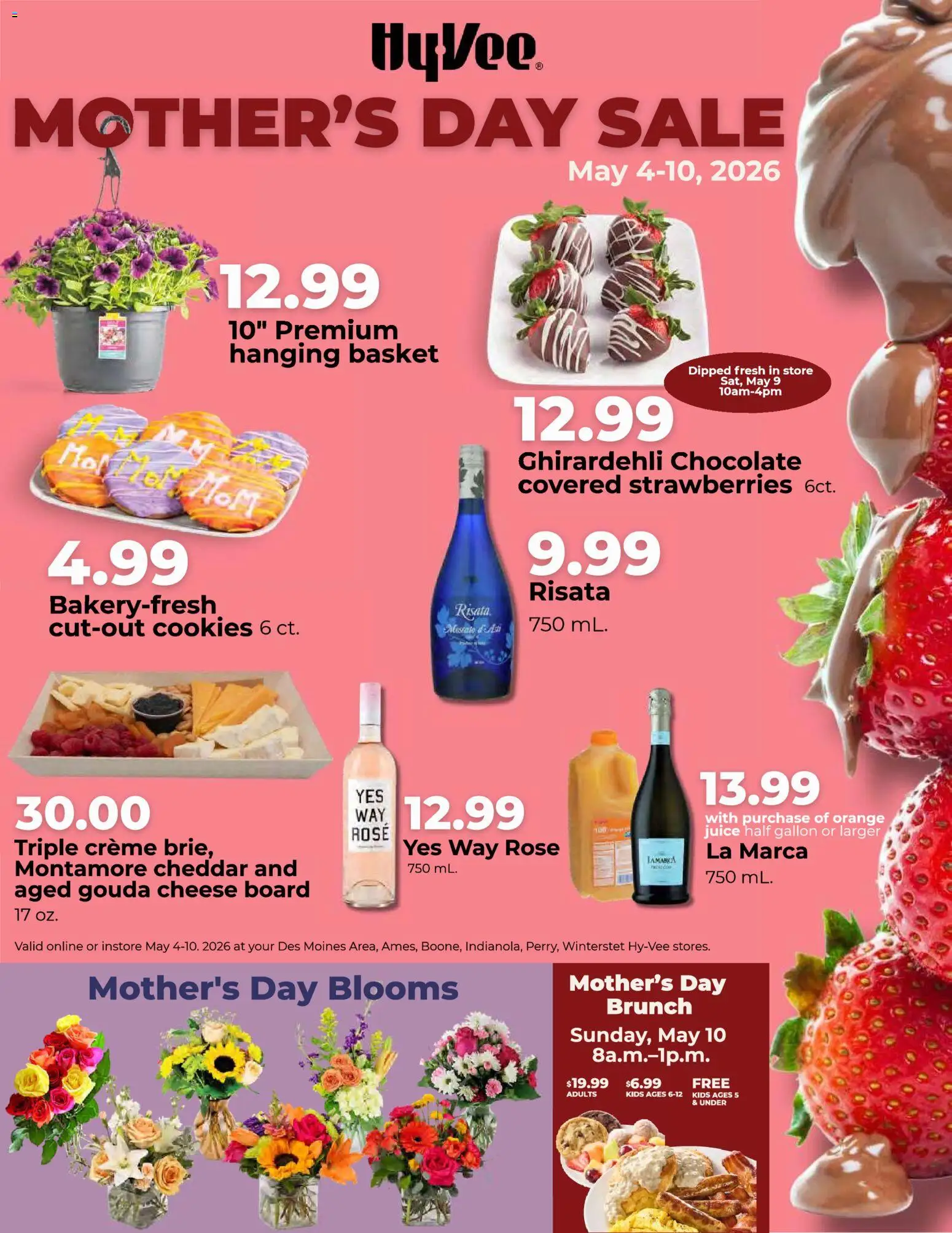Ad Preview of HyVee HyVee Mother's Day Sale from 05/04/2026