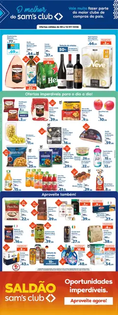 Pré-Visualização do folheto "Sam's Club - Ofertas da semana" da loja Sam's Club válido a partir de 08/07/2026