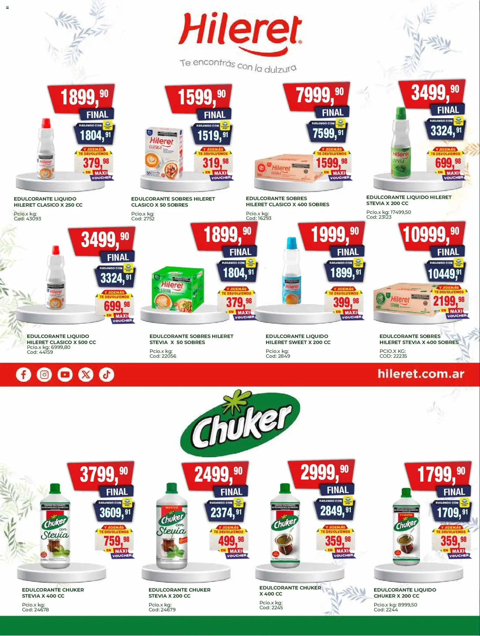 Vista previa del folleto de la tienda Maxiconsumo válido desde el 07/09/2026 