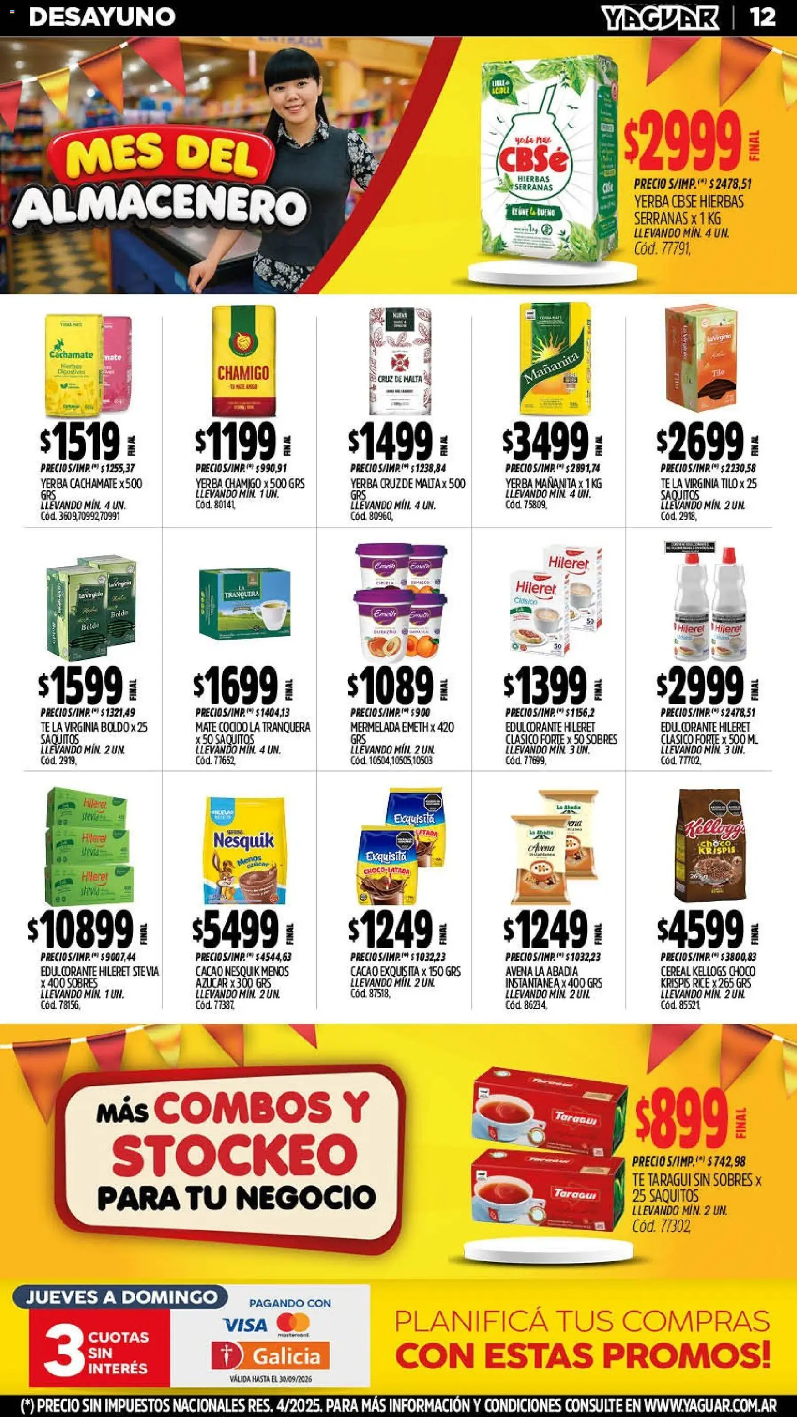 Vista previa del folleto de la tienda Yaguar válido desde el 14/09/2026 