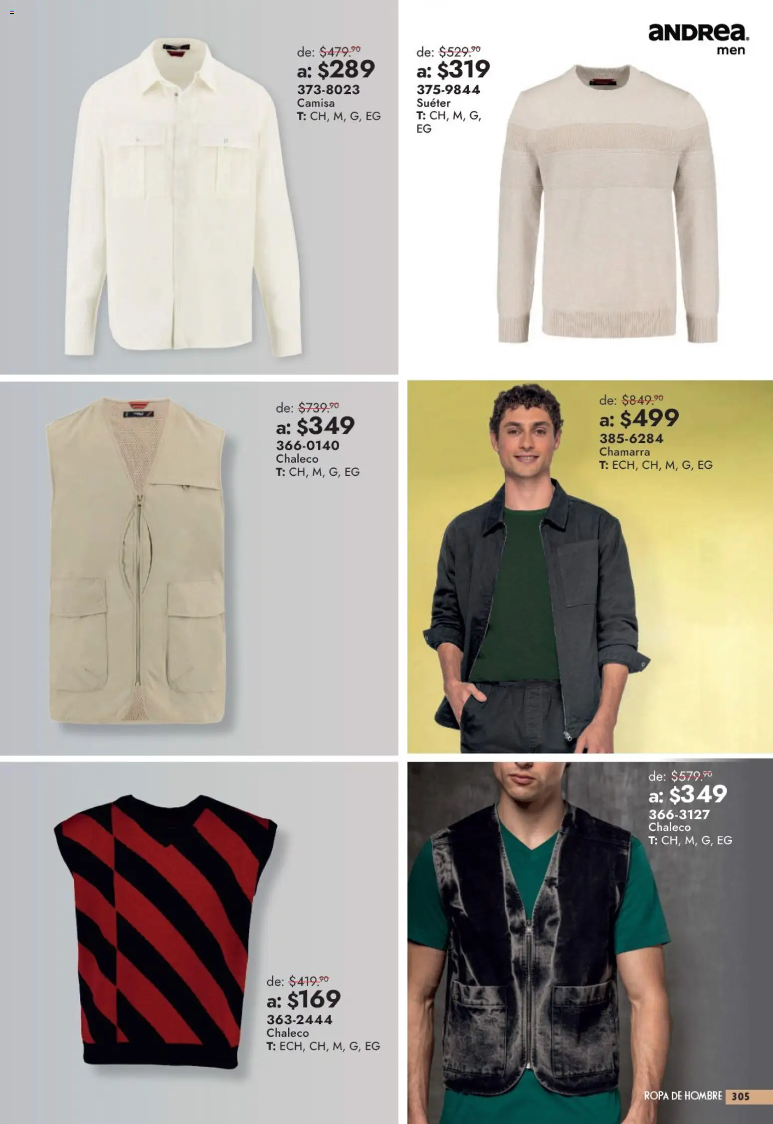 Vista previa las ofertas de la tienda Andrea - Andrea catálogo Outlet desde el 13/09/2026 