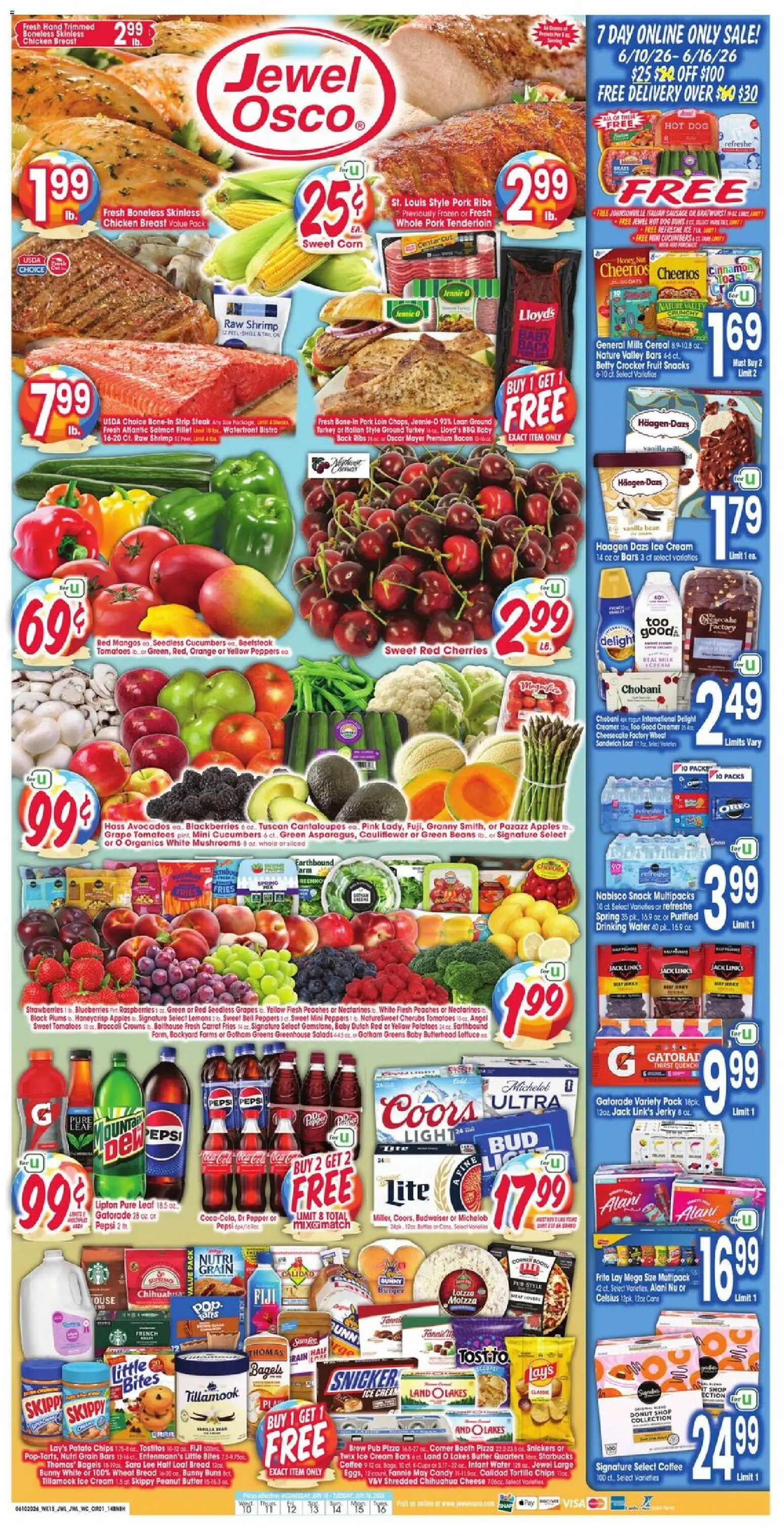 Ad Preview of Jewel Osco Jewel Osco Weekly Ad from 06/10/2026