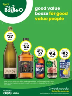 Preview of catalogue The Bottle-O catalogue from shop The Bottle-O valid 26/10/2026