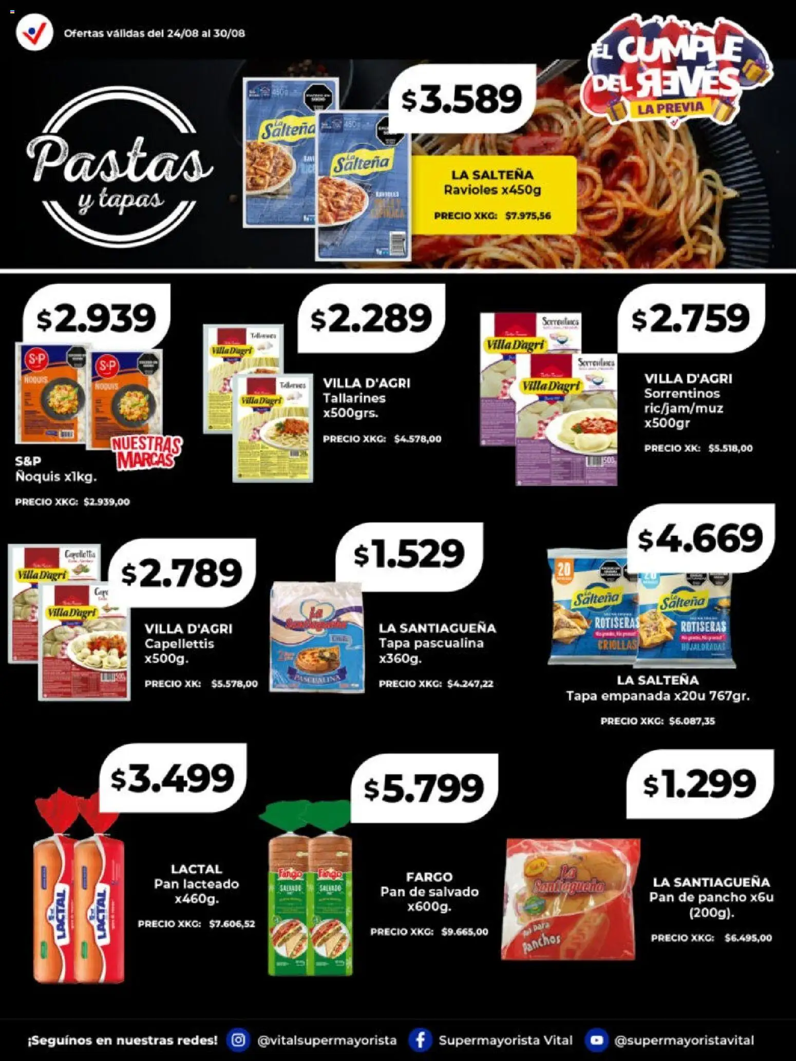 Vista previa del folleto de la tienda Vital válido desde el 24/08/2026 
