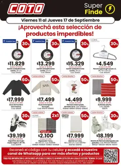 Vista previa del folleto de la tienda Coto válido desde el 11/09/2026 