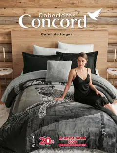 Vista previa las ofertas de la tienda Colchas Concord - Colchas Concord catálogo Colección Cobertor Calor de Hogar desde el 15/10/2026 