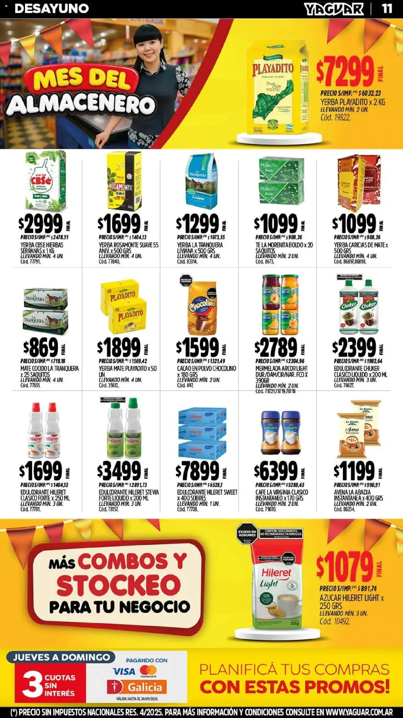 Vista previa del folleto de la tienda Yaguar válido desde el 28/09/2026 