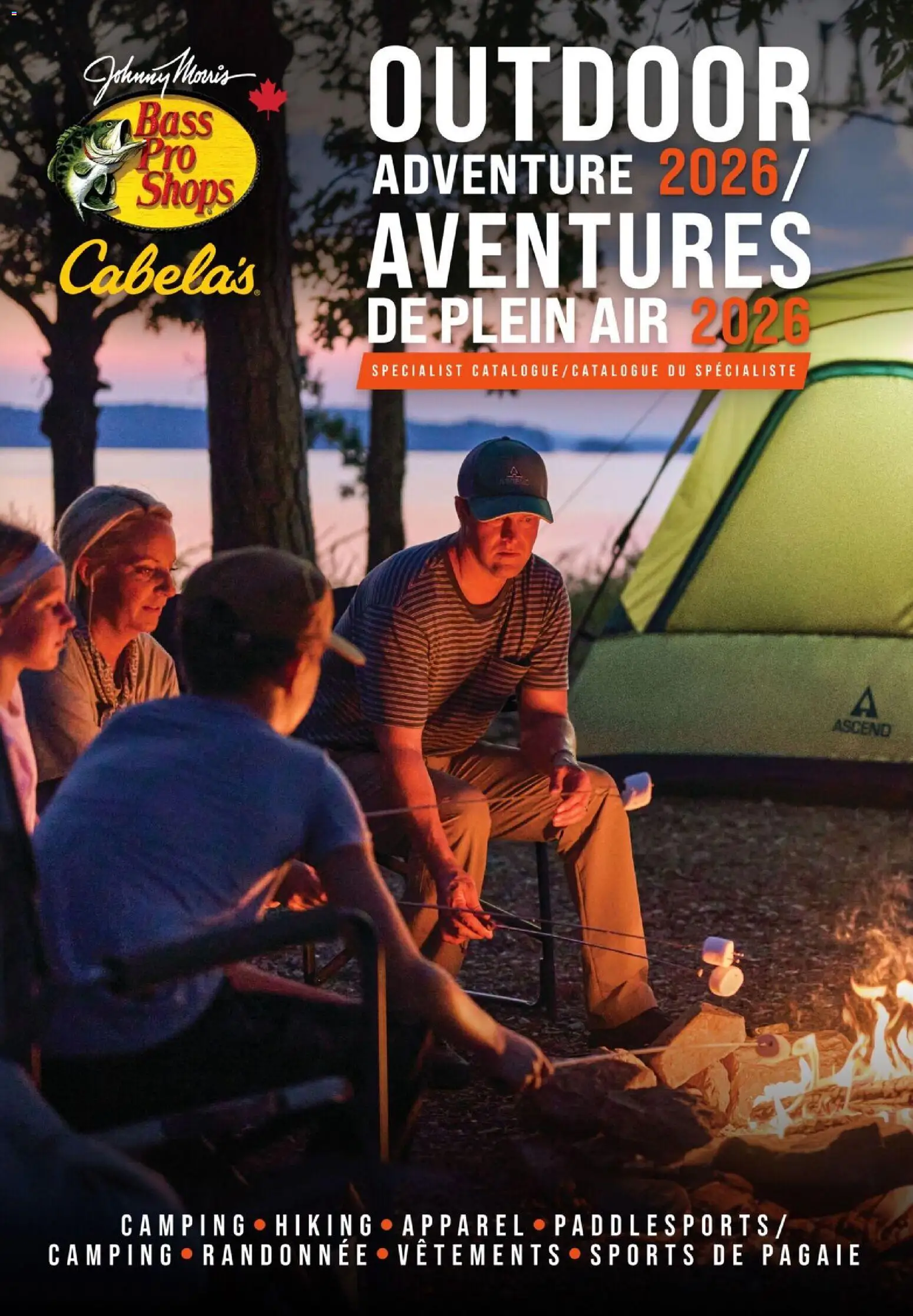 Preview of leaflet Cabelas flyer - Outdoor Adventure 2026 from shop Cabelas is valid from May 04, 2026