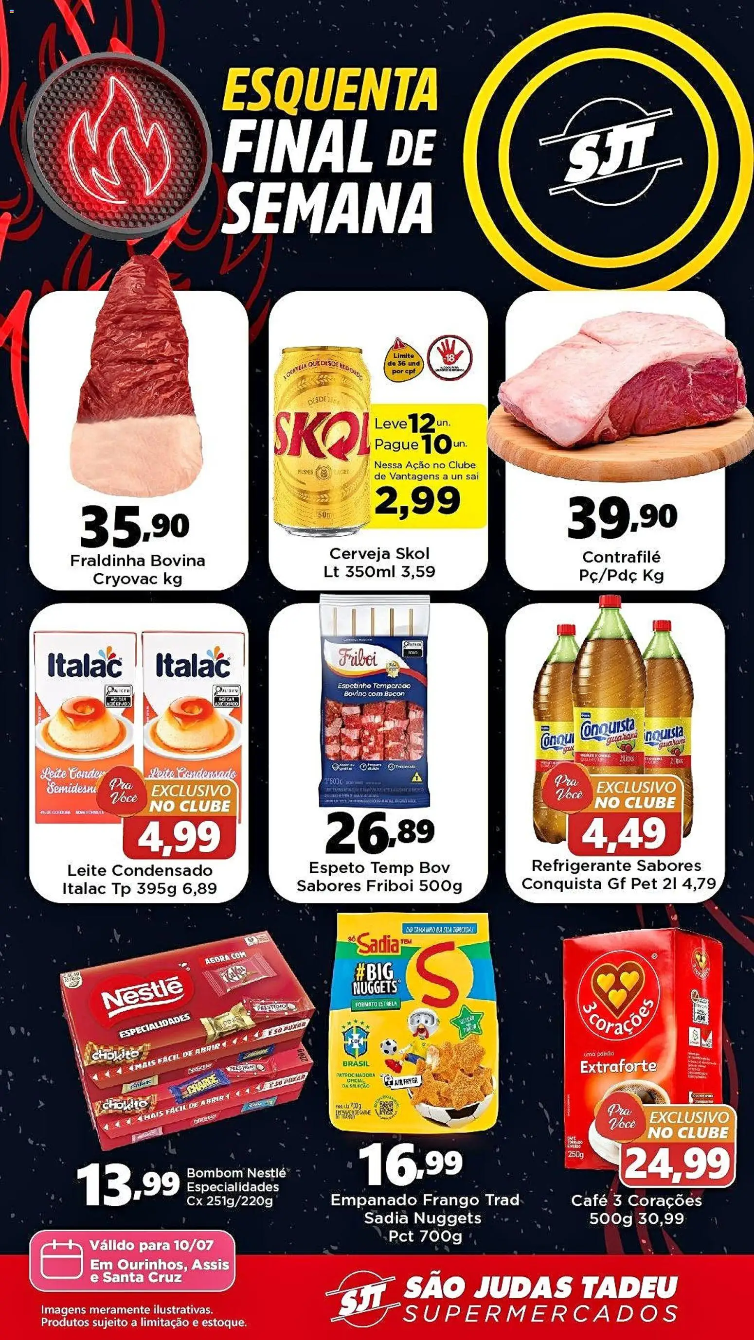 Pré-Visualização do folheto "São Judas Tadeu - Ofertas da semana" da loja São Judas Tadeu válido a partir de 10/07/2026