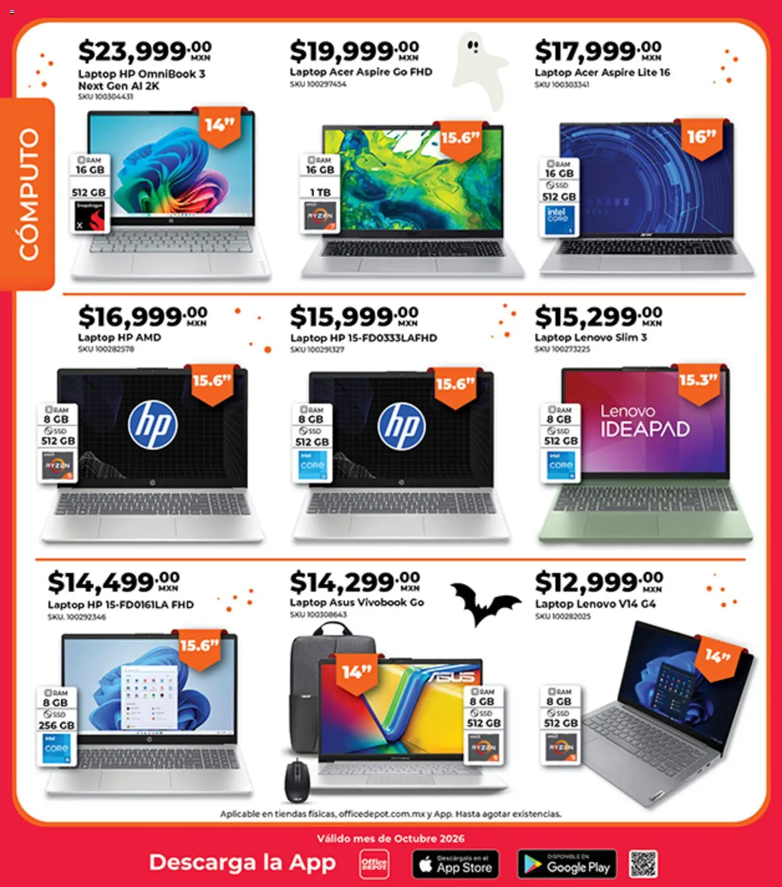 Vista previa las ofertas de la tienda Office Depot - Office Depot catálogo desde el 01/10/2026 