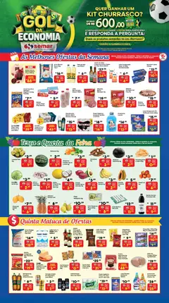 Pré-Visualização do folheto "Semar Supermercado - Ofertas da semana" da loja Semar Supermercado válido a partir de 09/06/2026