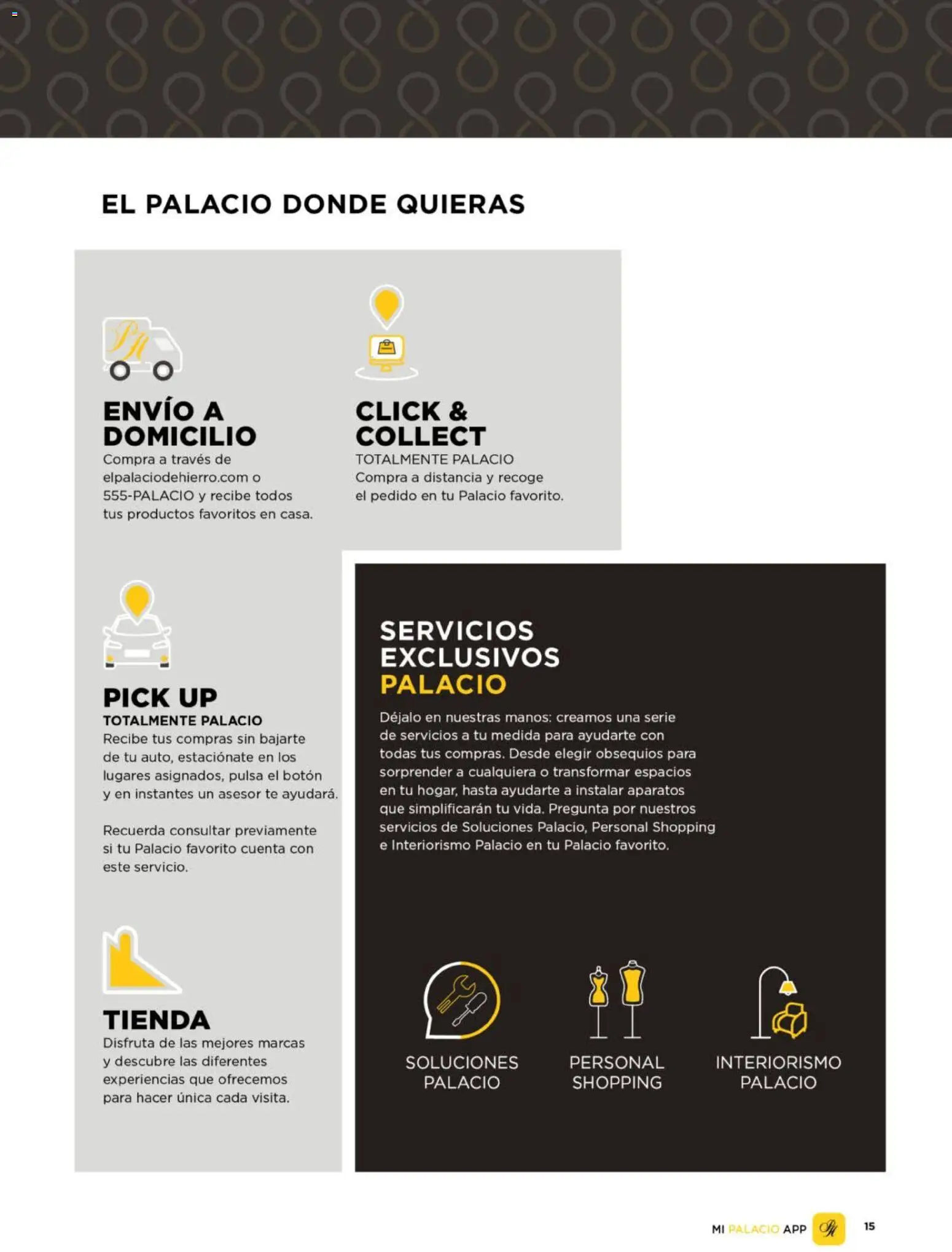 Vista previa las ofertas de la tienda Palacio De Hierro - Palacio De Hierro catálogo desde el 01/08/2026 