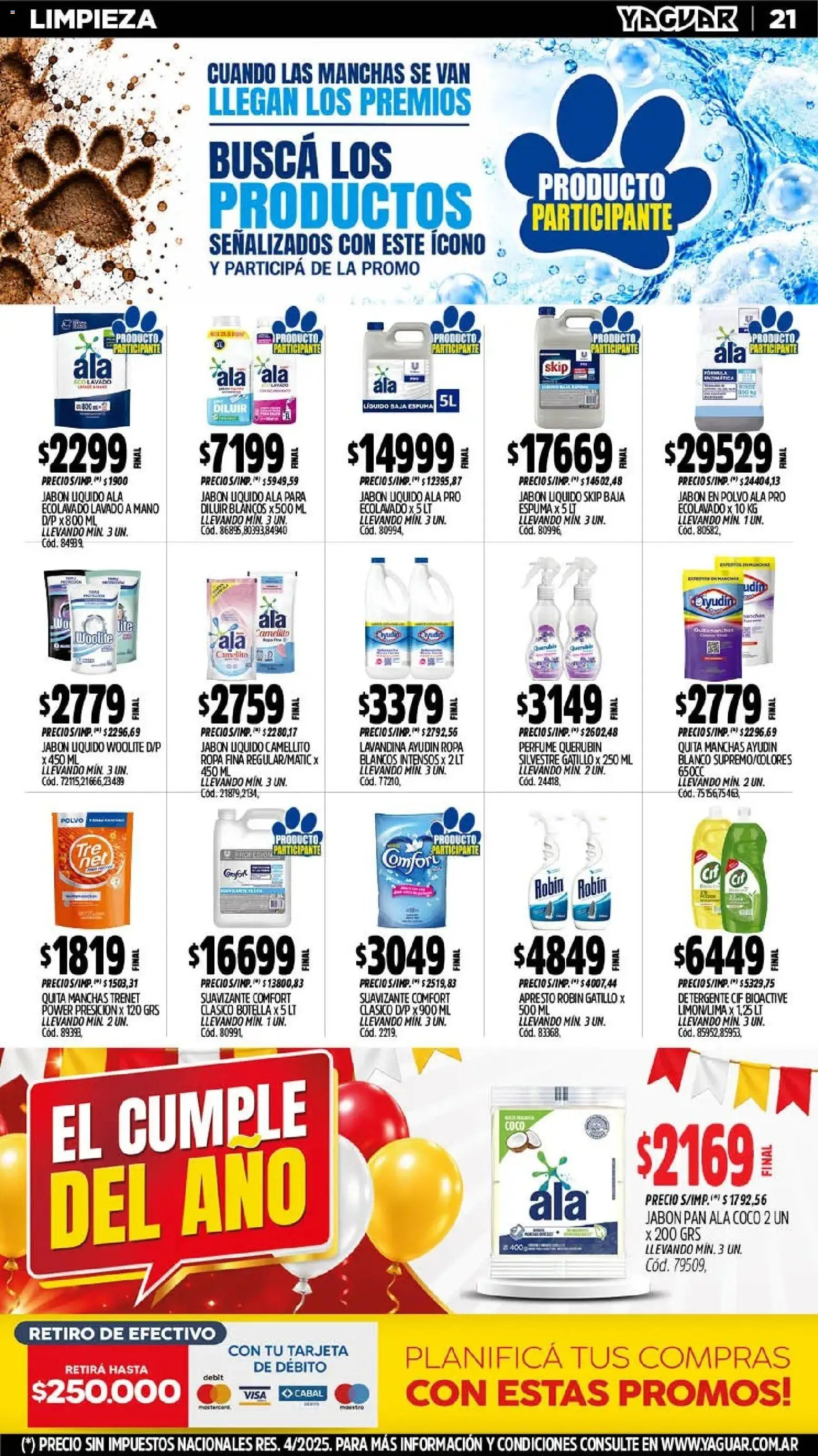 Vista previa del folleto de la tienda Yaguar válido desde el 05/10/2026 