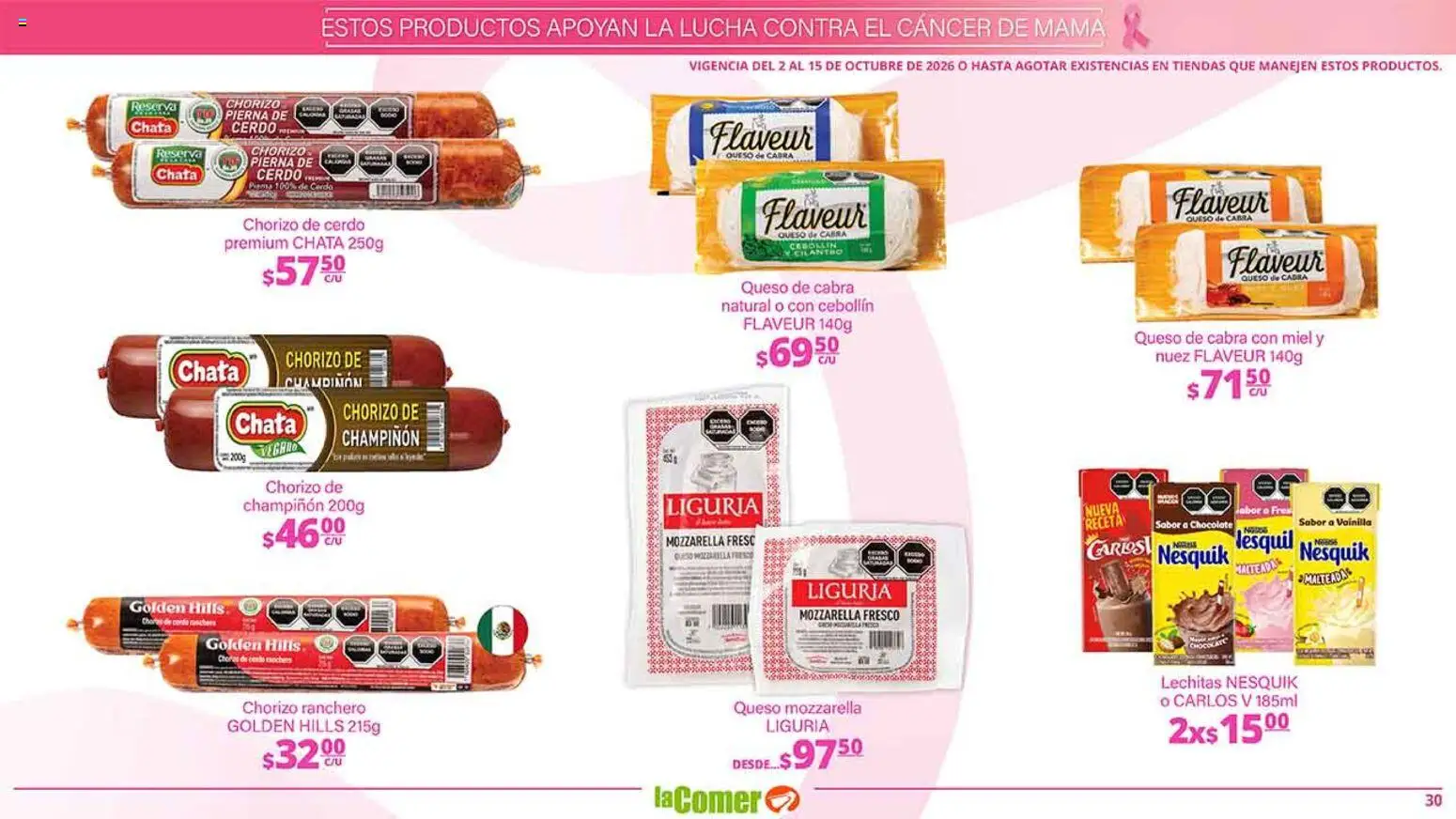 Vista previa las ofertas de la tienda La Comer - La Comer folleto es la tienda rosa desde el 02/10/2026 