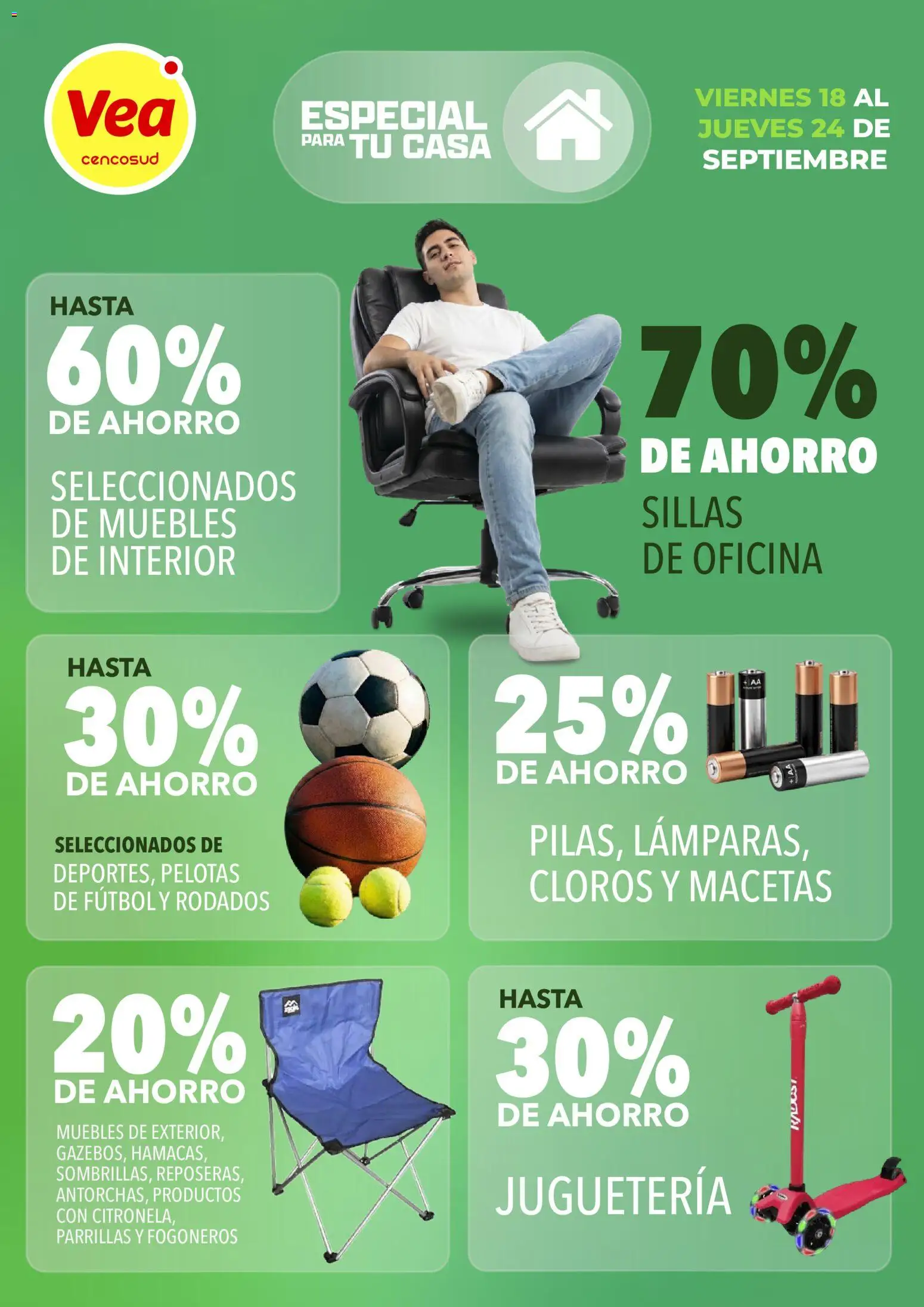 Vista previa del folleto de la tienda Vea válido desde el 18/09/2026 
