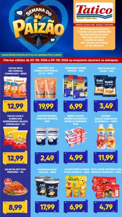 Pré-Visualização do folheto "Tatico - Ofertas da semana" da loja Tatico válido a partir de 03/08/2026