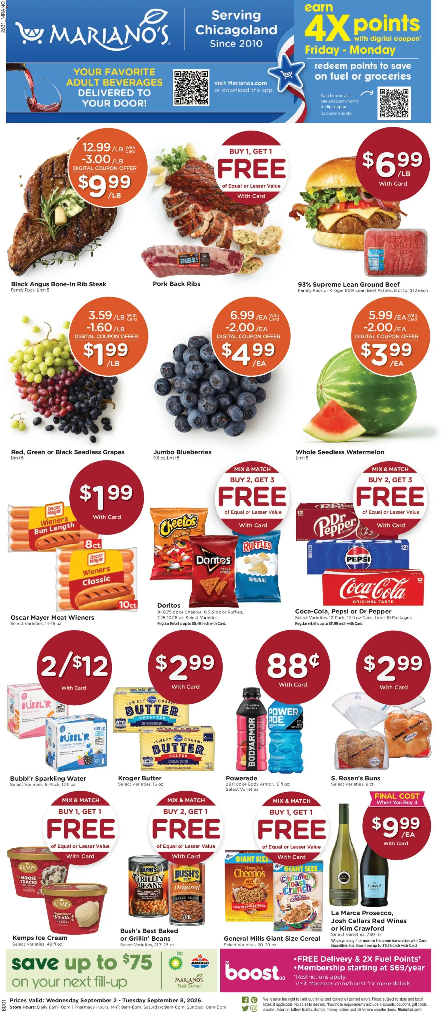 Ad Preview of Mariano's Mariano's Weekly Ad from 09/02/2026