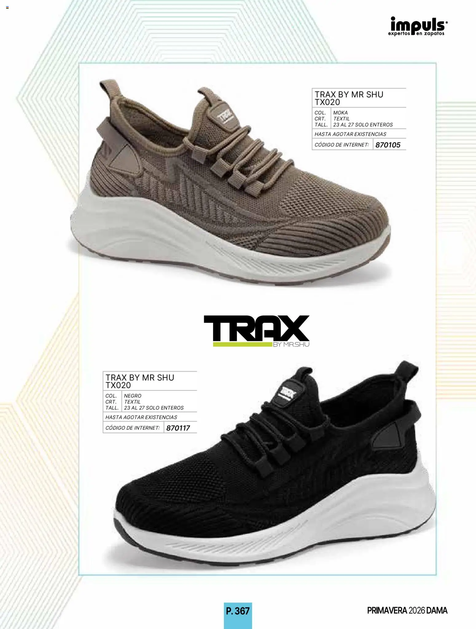 Vista previa las ofertas de la tienda Impuls - Catálogo Primavera desde el 01/01/2026 - Zapatos