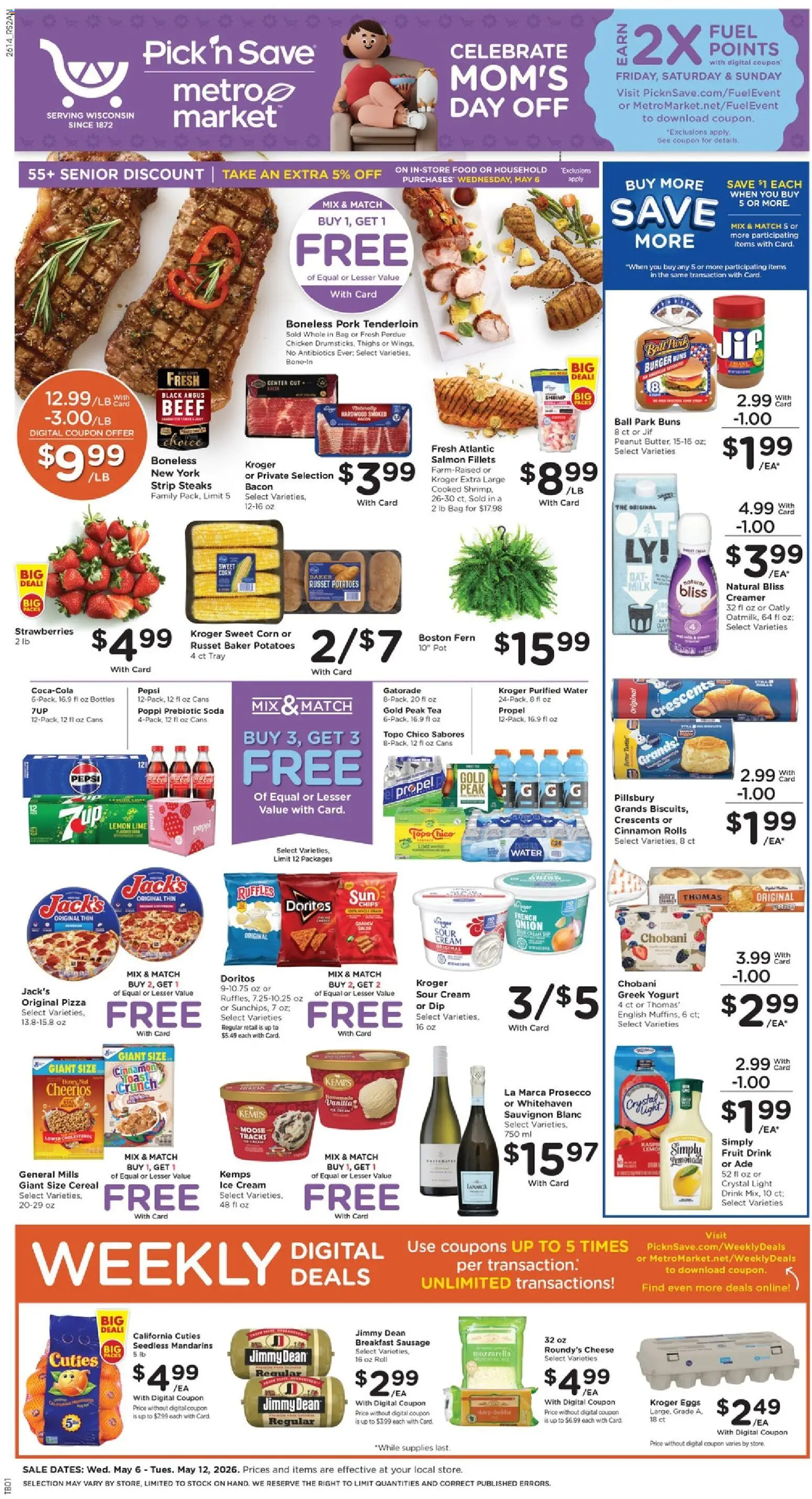 Ad Preview of Pick ‘n Save Pick ‘n Save Weekly Ad from 05/06/2026