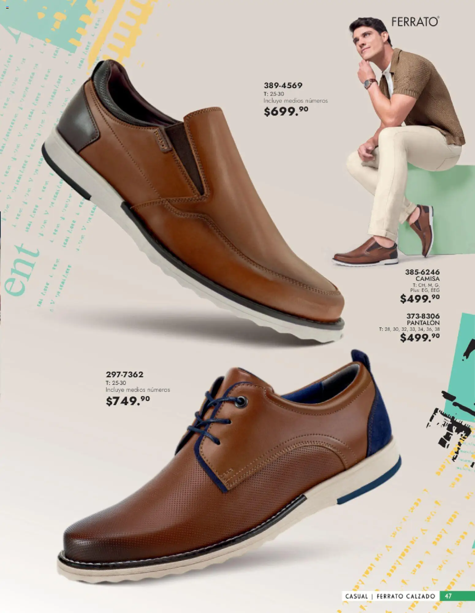 Vista previa las ofertas de la tienda Andrea - Catálogo Calzado Caballero desde el 25/01/2026 - Camisa