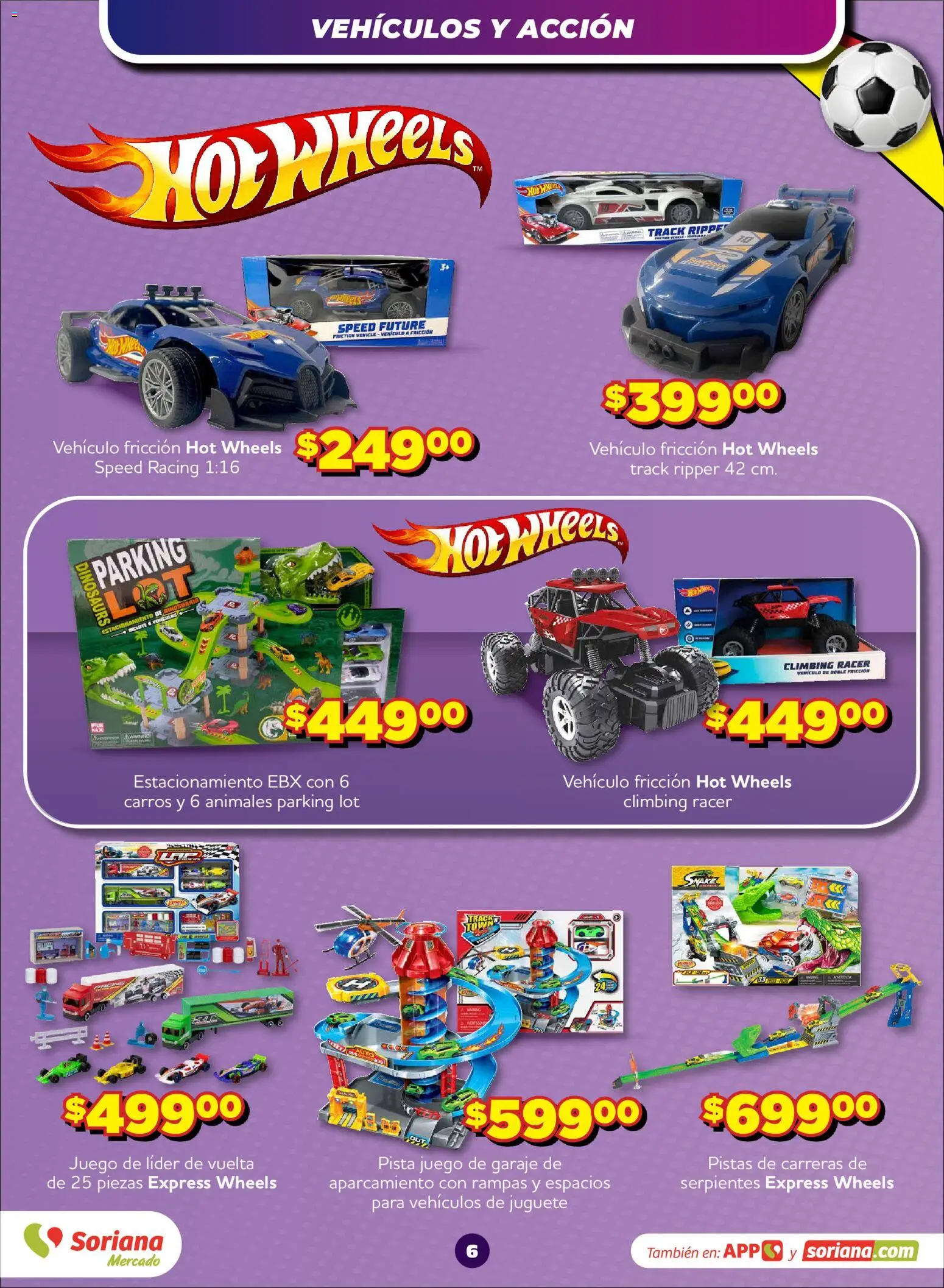 Vista previa las ofertas de la tienda Soriana - Soriana folleto Mercado del Juguete desde el 15/10/2026 
