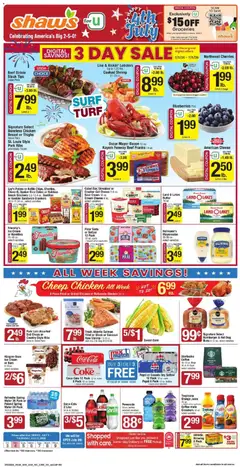 Ad Preview of Shaw's Shaw's Weekly Ad from 07/03/2026