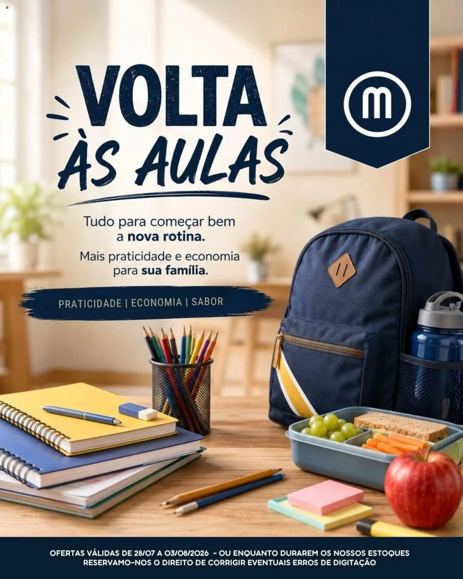 Pré-Visualização do folheto "Mercadão Atacadista - Ofertas da semana" da loja Mercadão Atacadista válido a partir de 28/07/2026