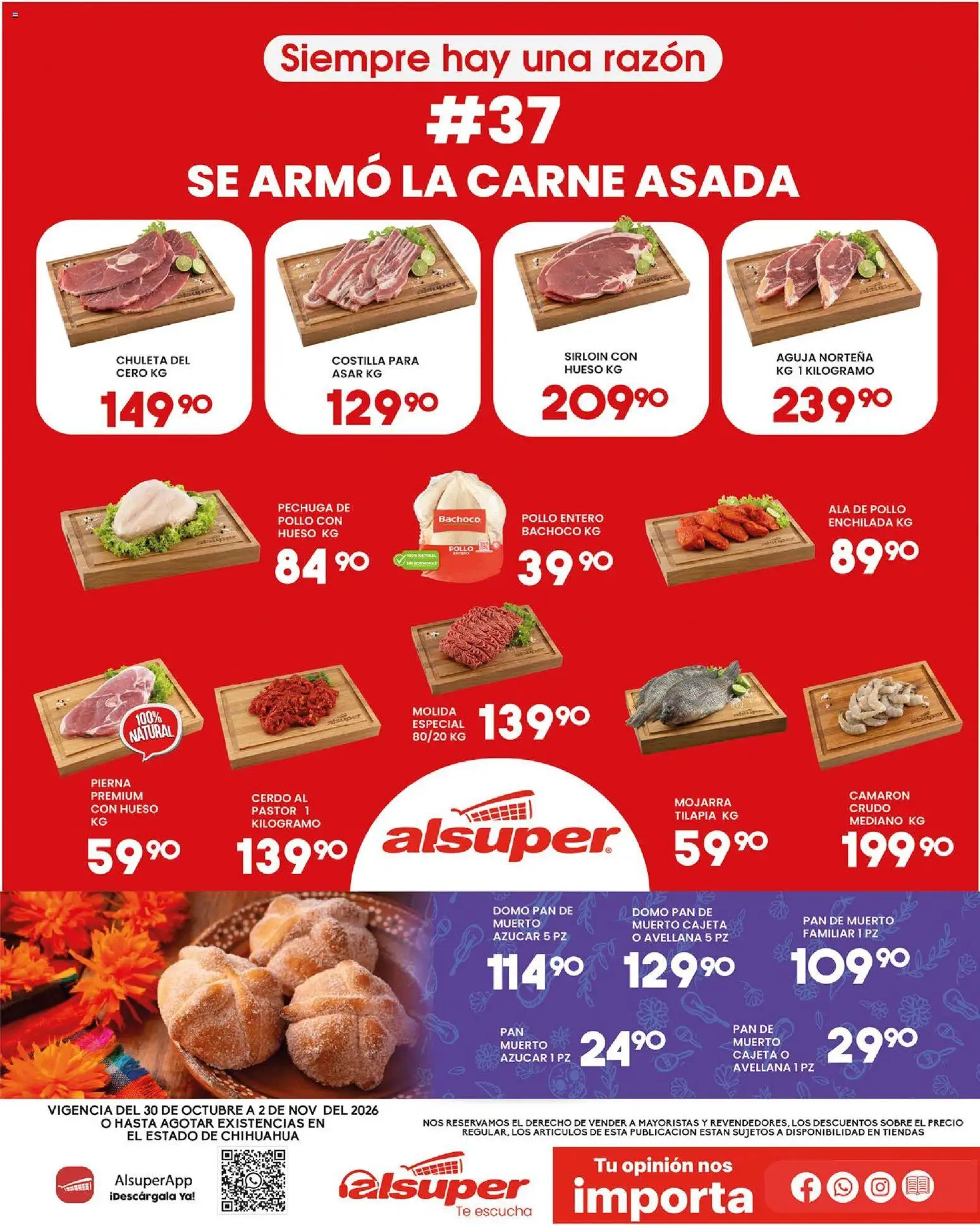 Vista previa las ofertas de la tienda Alsuper - Alsuper folleto desde el 30/10/2026 
